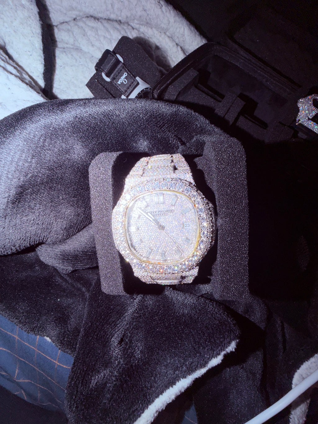 PATEK PHILLIPE FULL VVS MOISSNITE💎