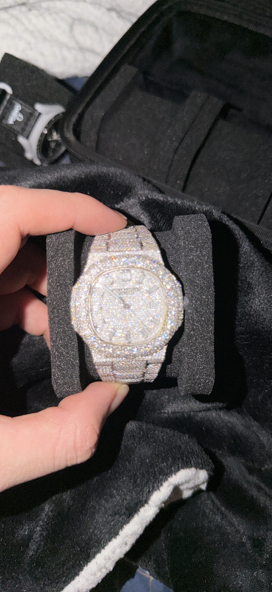 PATEK PHILLIPE FULL VVS MOISSNITE💎