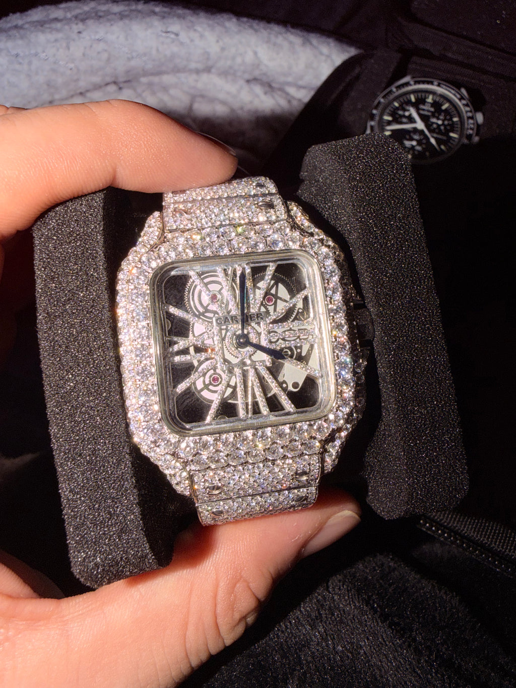 CARTIER SKELETON VVS MOISSNITE💎 FULL CALIDAD TRIPLE A
