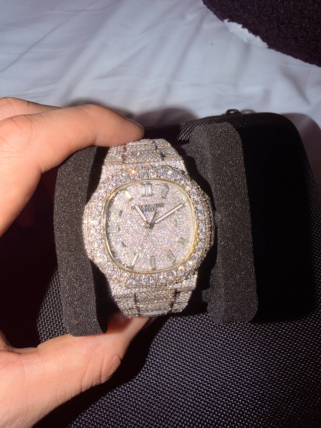 PATEK PHILLIPE FULL VVS MOISSNITE💎